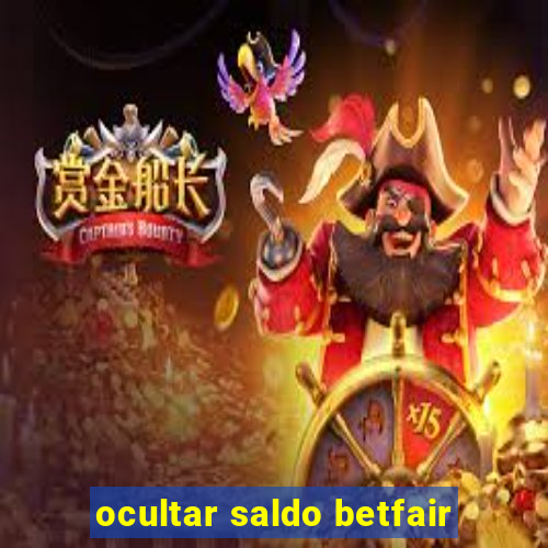 ocultar saldo betfair